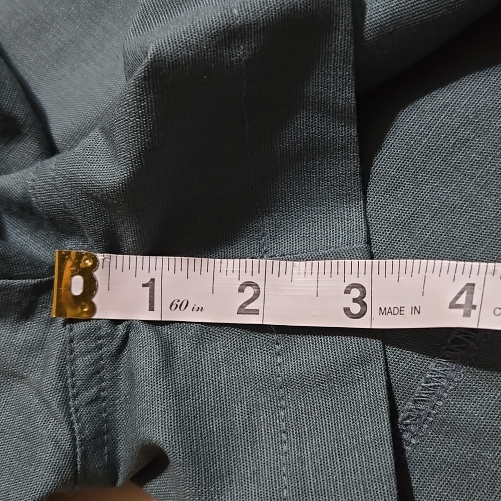 Z114 NWT Zenana Ash Jade Woven Adjustable Knot Strap Romper Pockets Sm Md Lg - Picture 5 of 8